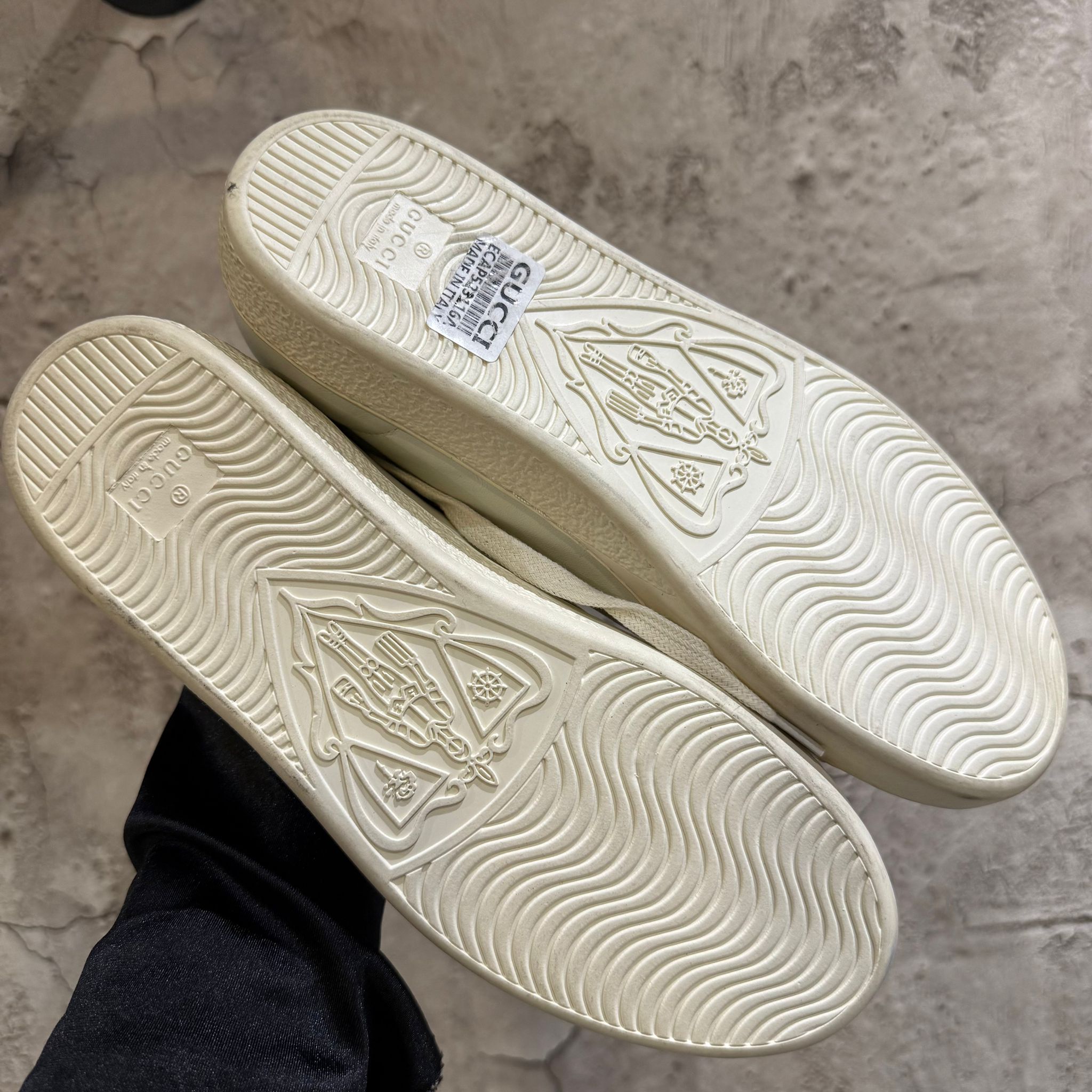 Sneakers piele Gcc cu defect estetic - imagine 2