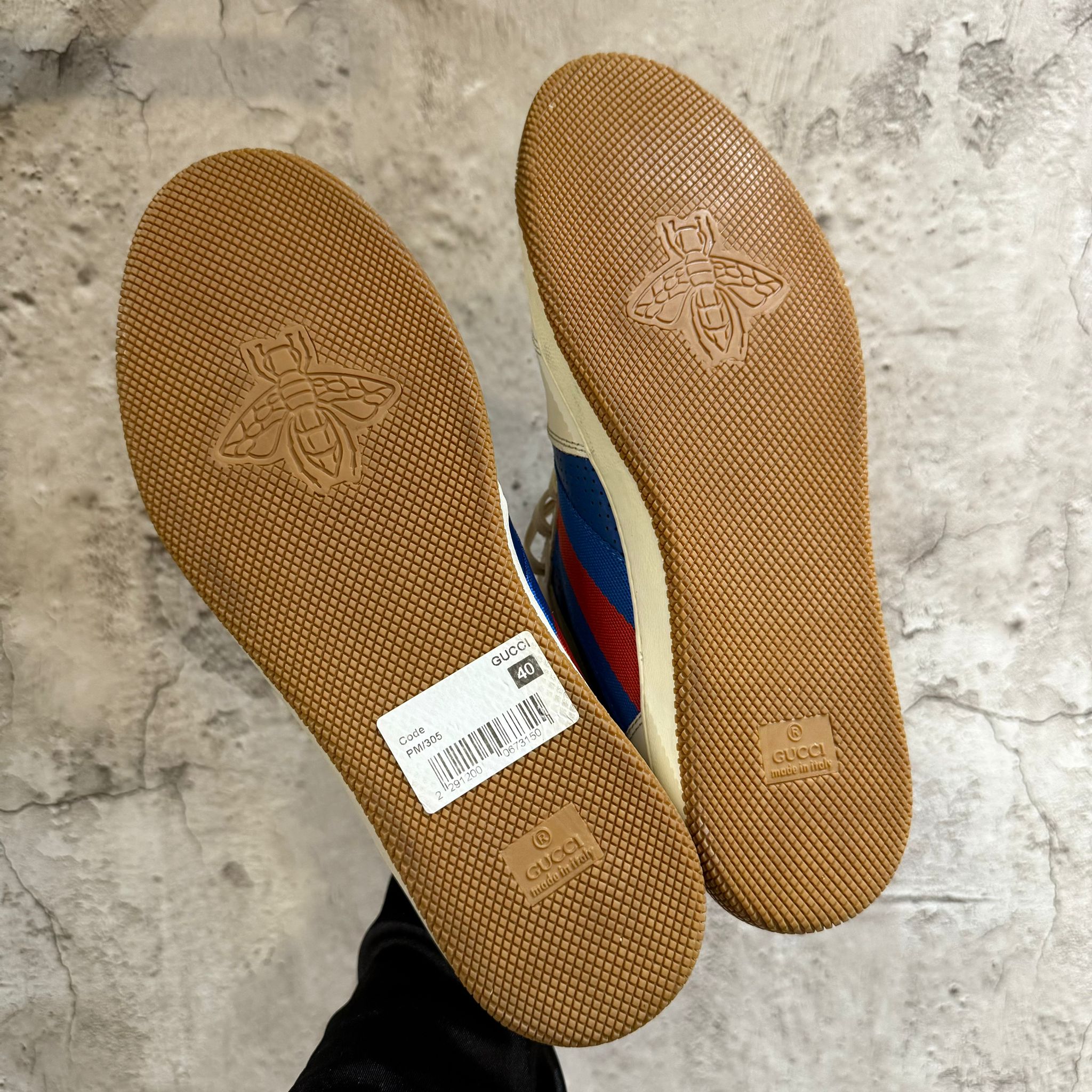 Sneakers piele Gcc cu defect estetic - imagine 3