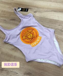 Costum baie intreg mov deschis vrs